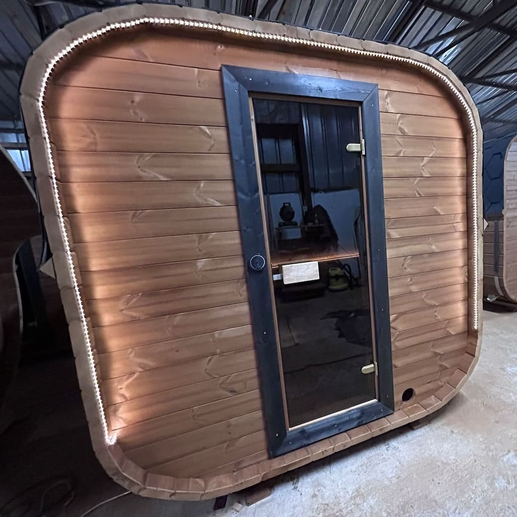 Camilla Mini Traditional Outdoor Sauna 2 Person - Image 13