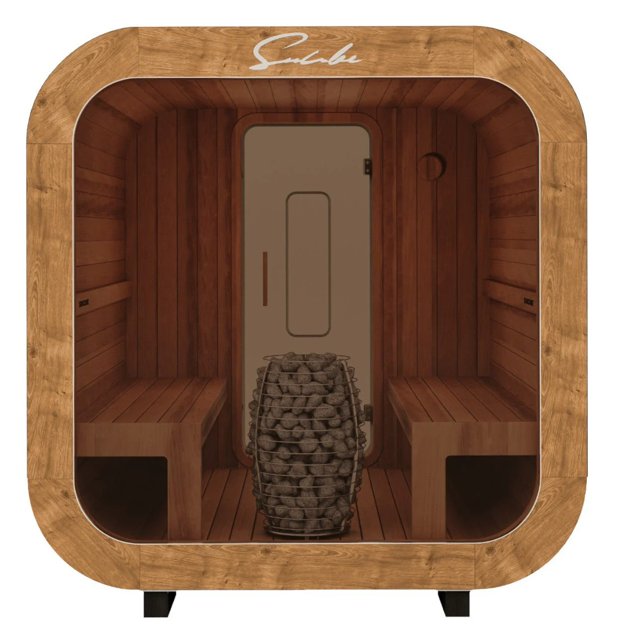 SunCube M 4-6 Person Outdoor Sauna - Image 4